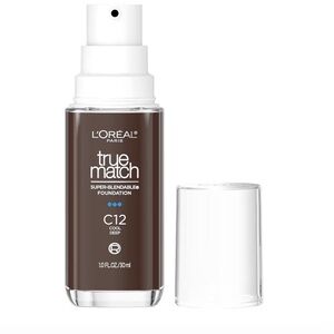 L'Oreal Paris True Match Super-Blendable Foundation cool deep C12